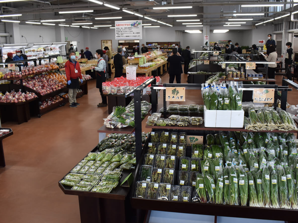 長沼農産物直売所アグリながぬま新装開店